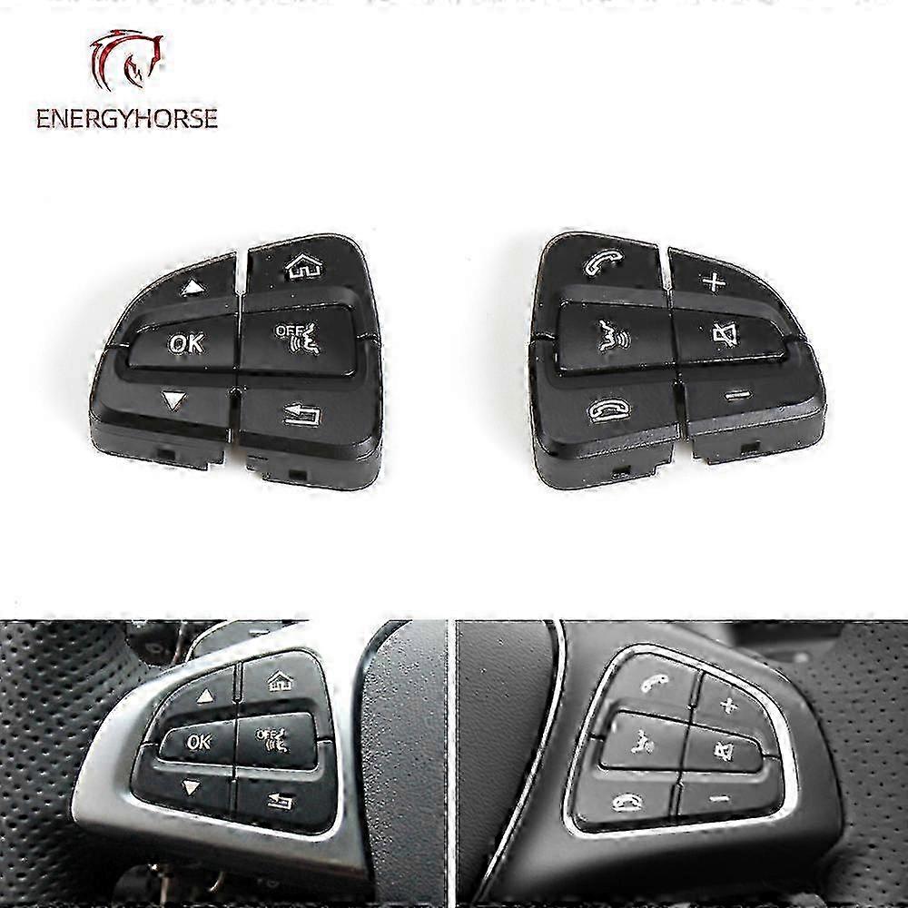 For Benz GLC C Class Steering Wheel Switch Buttons Car Multi function Switch Buttons For Mercedes W205 W253 C180 C200 GLC300| | z