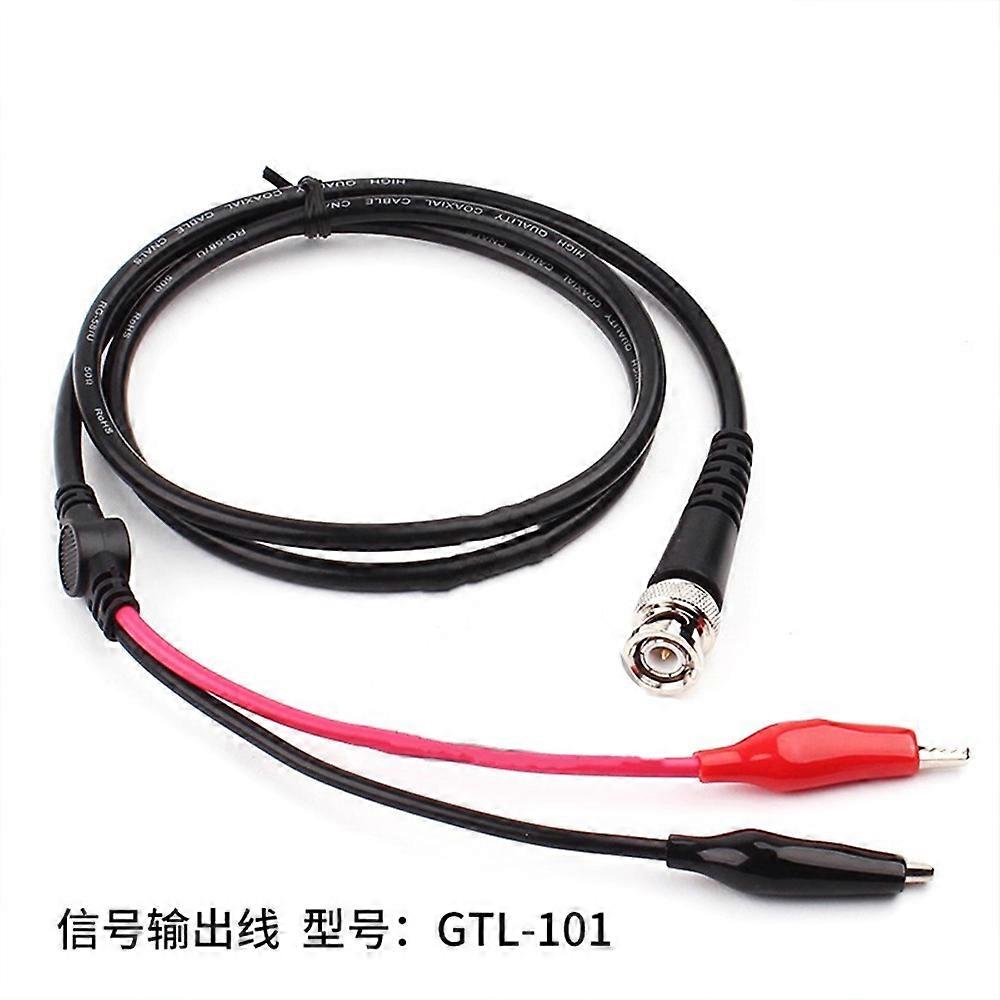 Function Signal Generator Output Cable BNC to Dual-Clip Cable GTL-101 Test Line Oscilloscope Cable