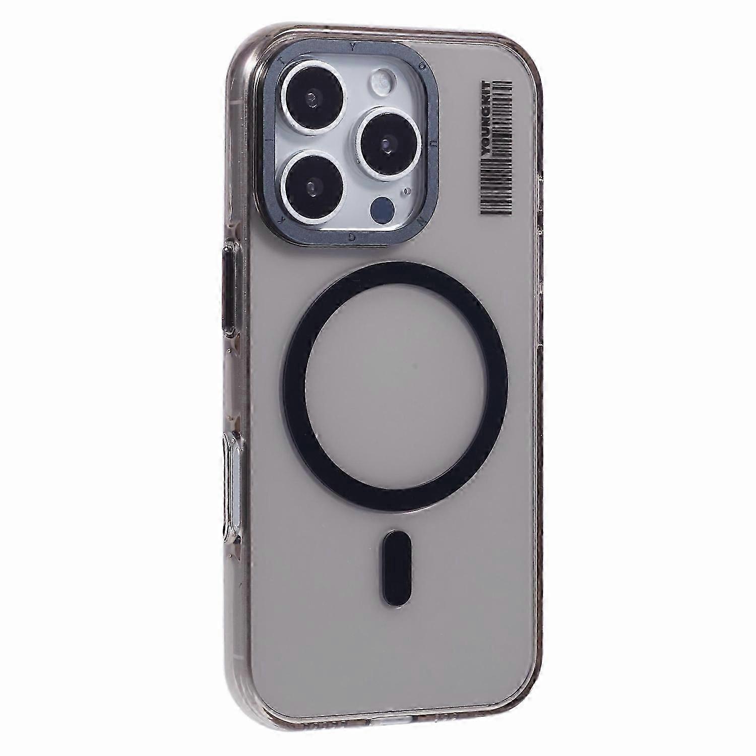 YOUNGKIT For iPhone 16 Pro Max Case Compatible with MagSafe Clear PC Phone Cover