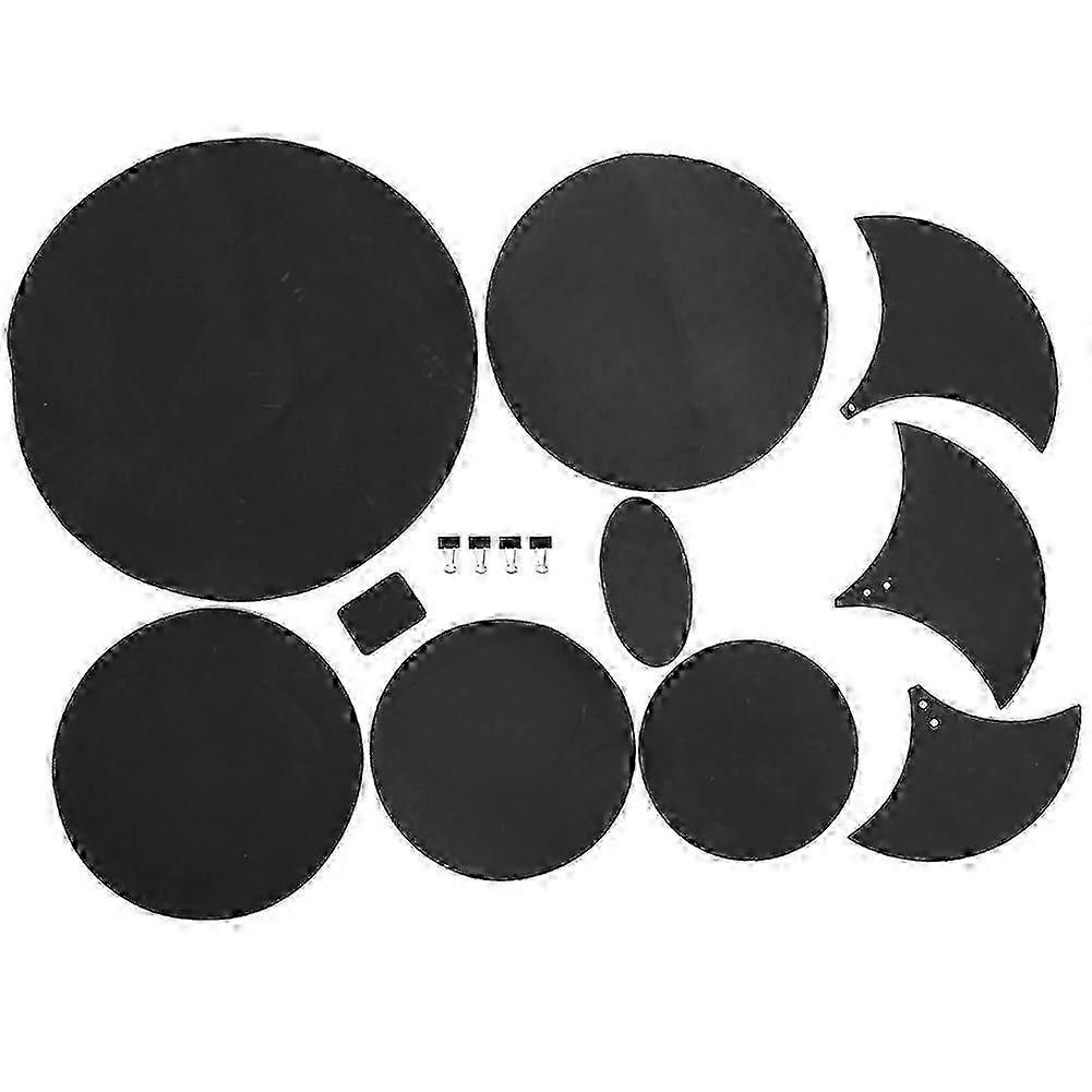 14 PC Drum Practice Pad EBR υλικό Drum Mute εξάσκηση μαξιλάρι για τον παίκτη