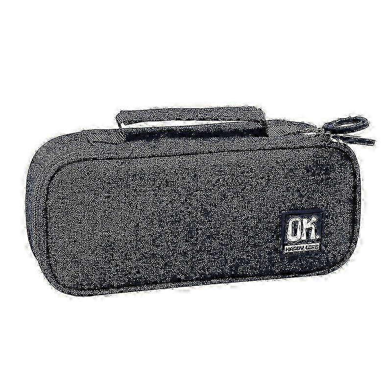 Portable Large Capacity Multi-compartment Pencil Storage Bag (Blue) 1 Piece