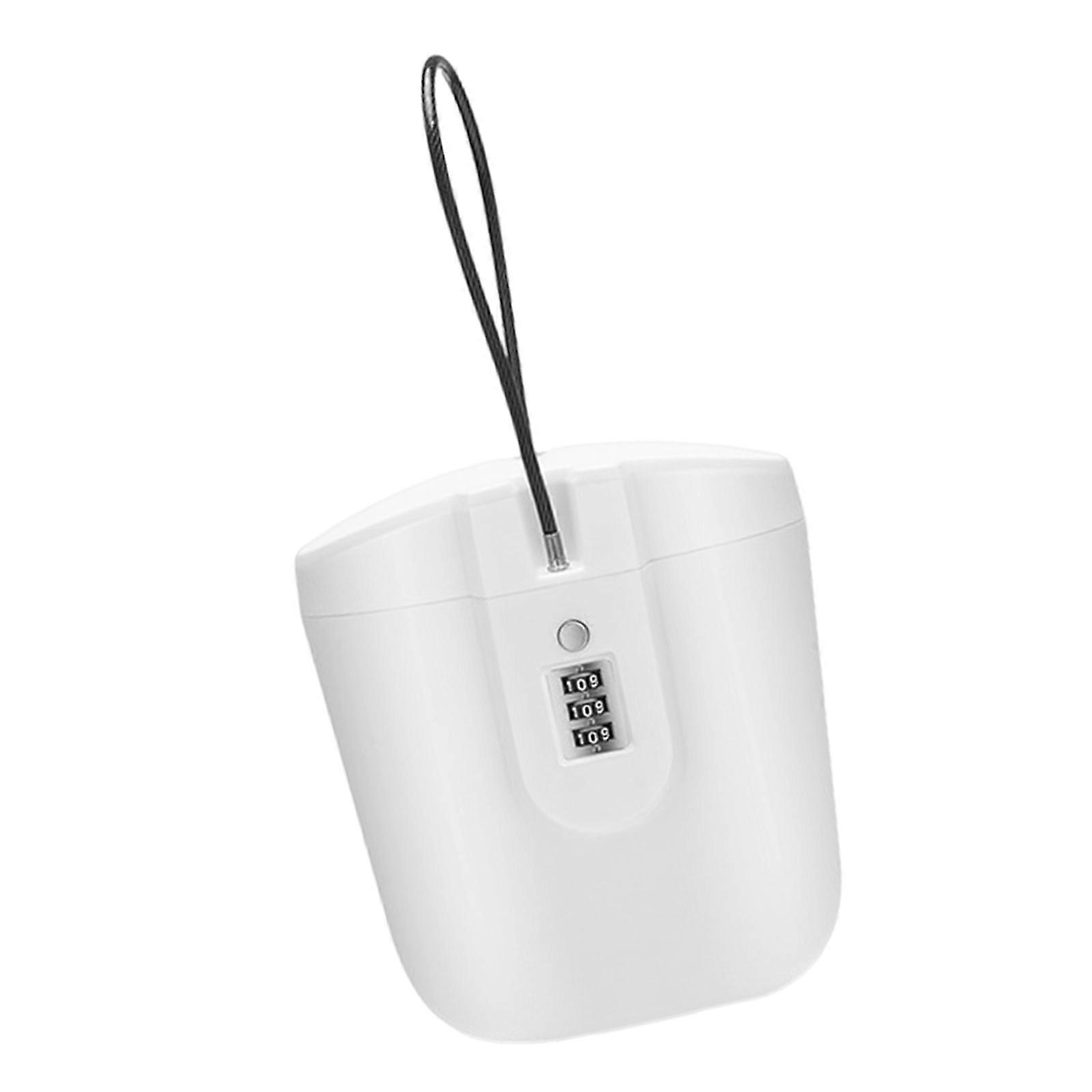 Shockproof Travel Storage with 3 Digit Combination Lock Watertight ABS Design for Valuables Preservation On the Go Multicolor