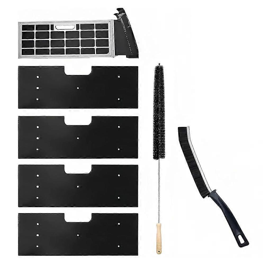 6PCS WH01X35719 Lint Filter for GE Washer Dryer Filter with Dryer Vent Brush Washable and Reusable Lint Filter