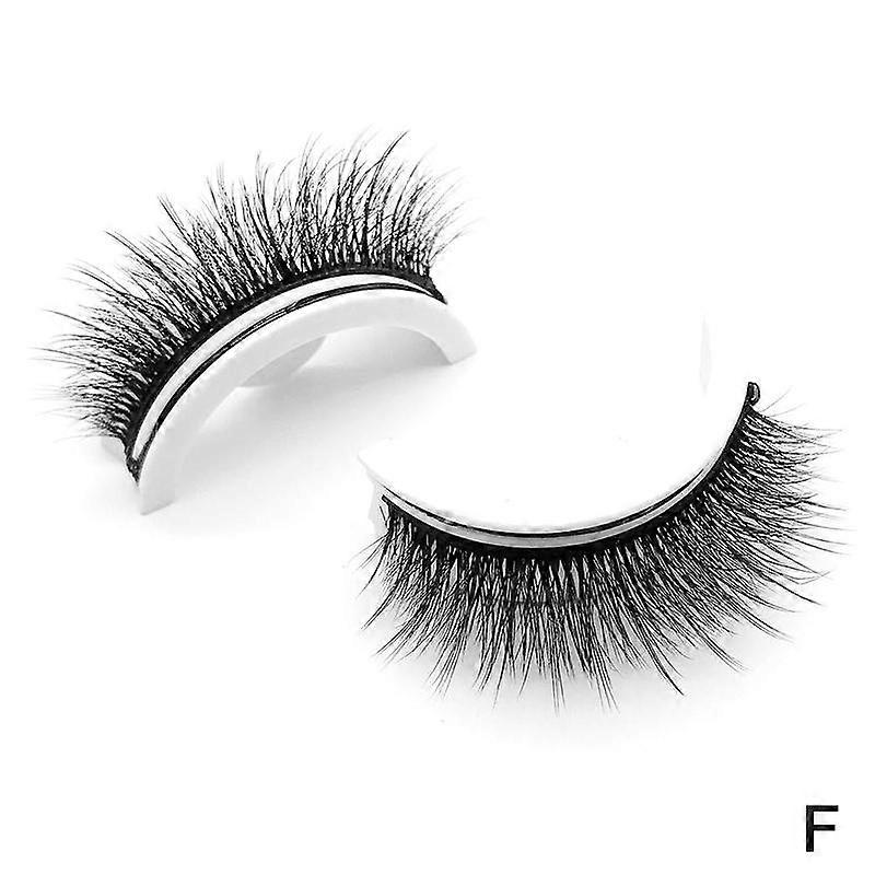 Self-Adhesive False Eyelashes Soft Comfortable Lightweight Easy to Apply Reusable