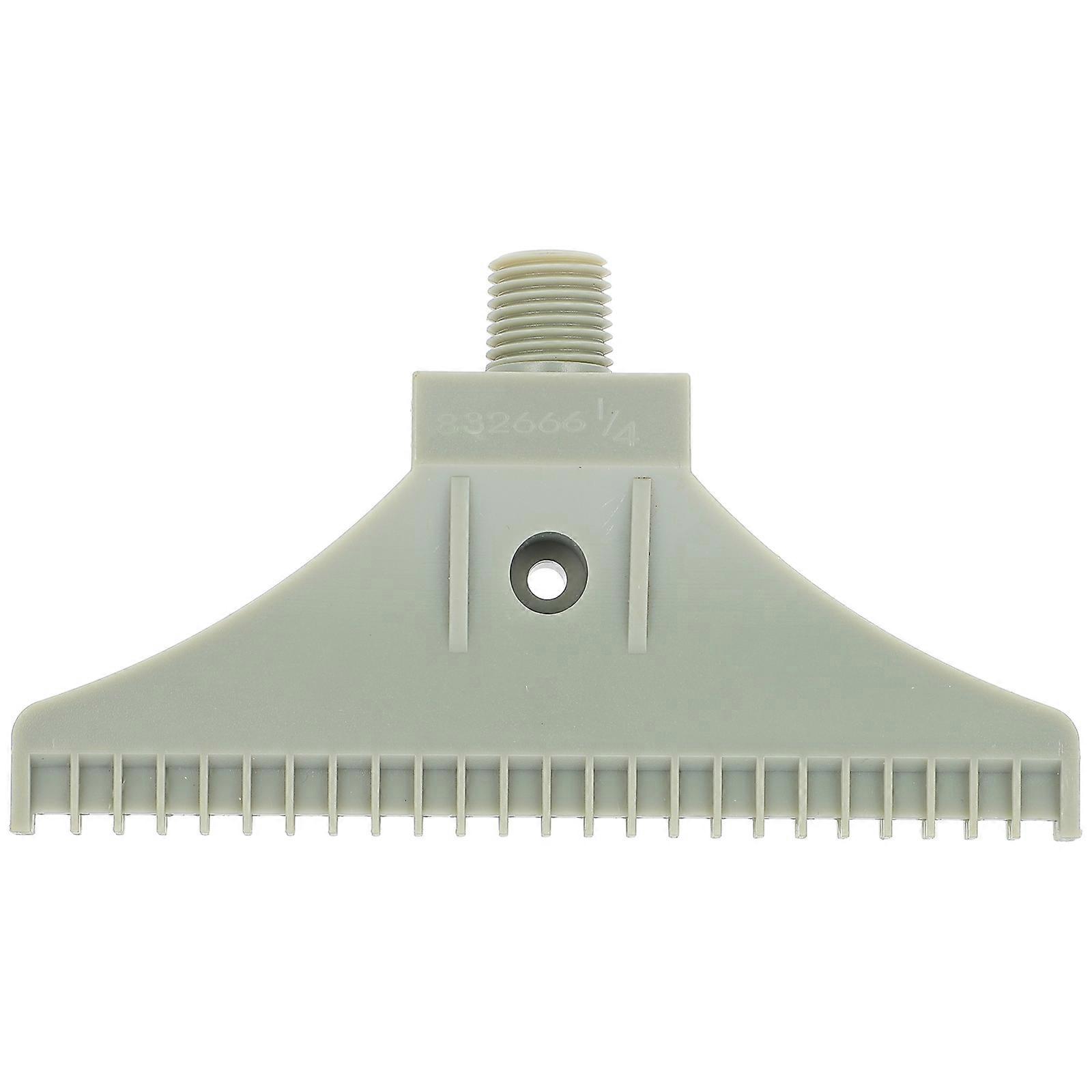 Blower Nozzle for Cooling and Drying in Grey ABS Material