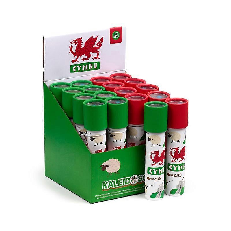 Kaleidoscope - Welsh Dragon Wales (Cymru) 1 Pack