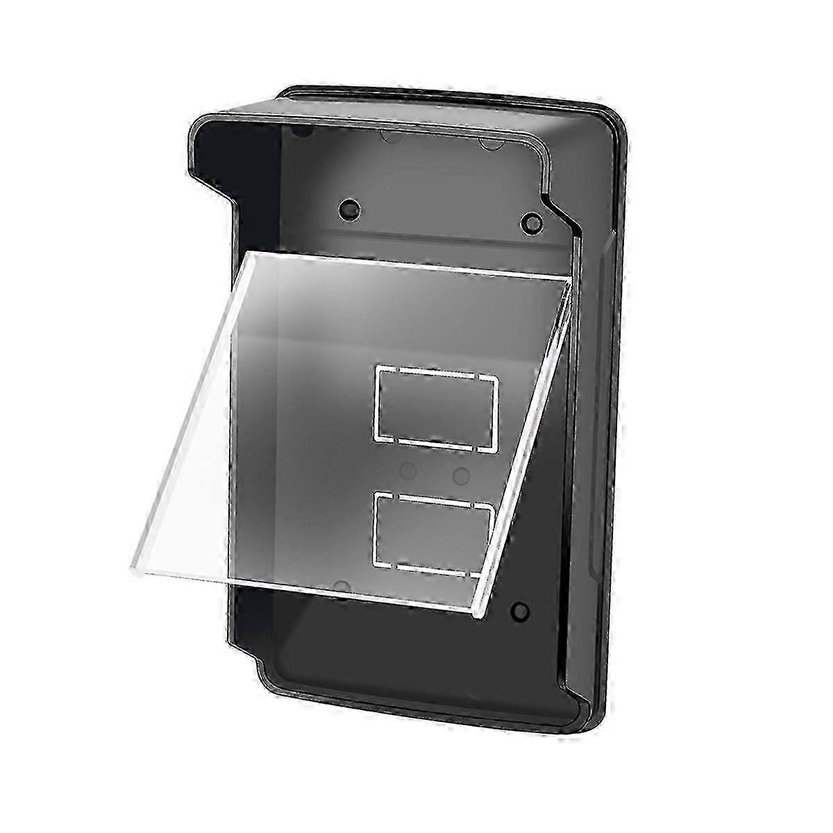 Outdoor Waterproof Cover with Transparent Panel for Access Control System Face Recognition - Rain Proof Shell