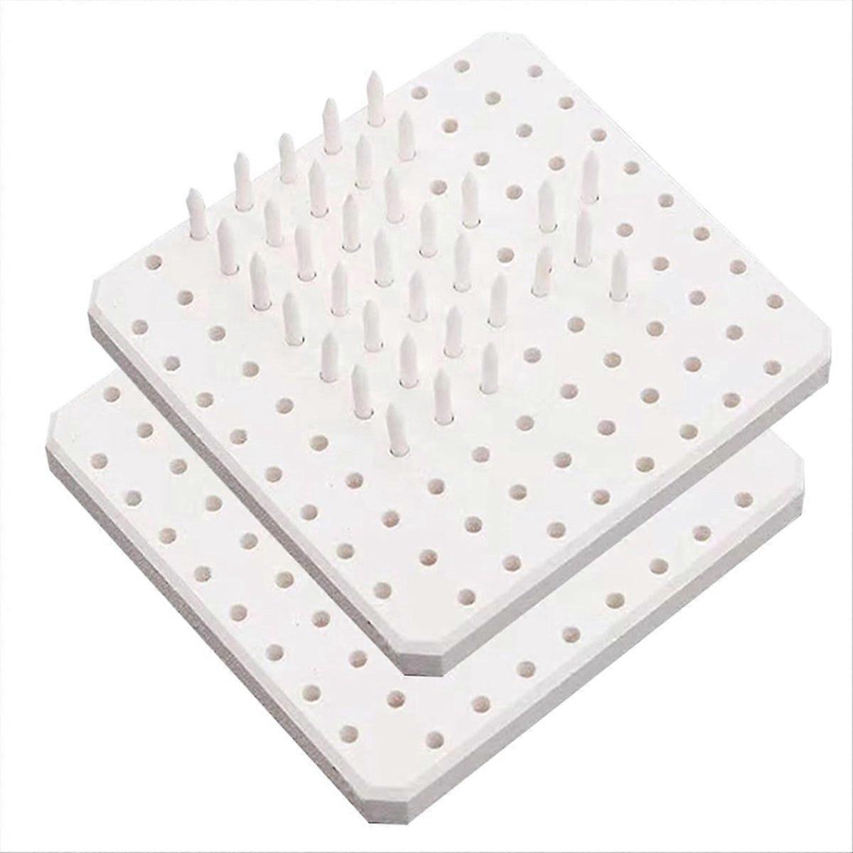 Kiln Stilts Support Nails Pottery Firing Mat(2 Pack)