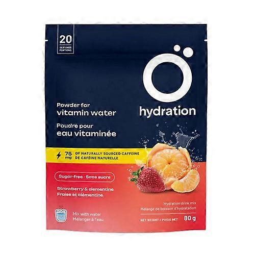 O Hydration Strawberry And Clementine Exercise Hydratation Mix, 100 Grams