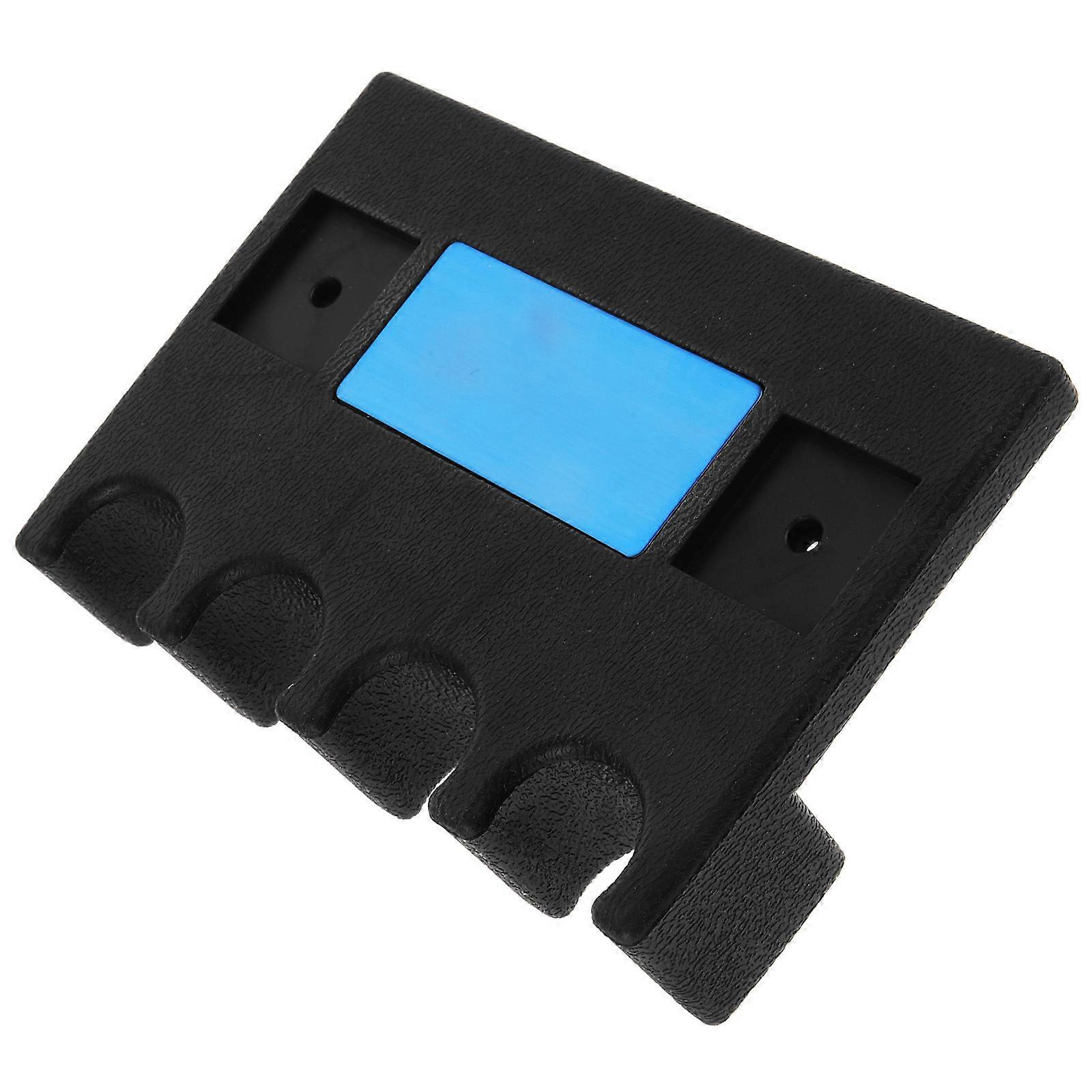 Pool Cue Rack Rubber Cue Holder Multi-Slot Display Stand