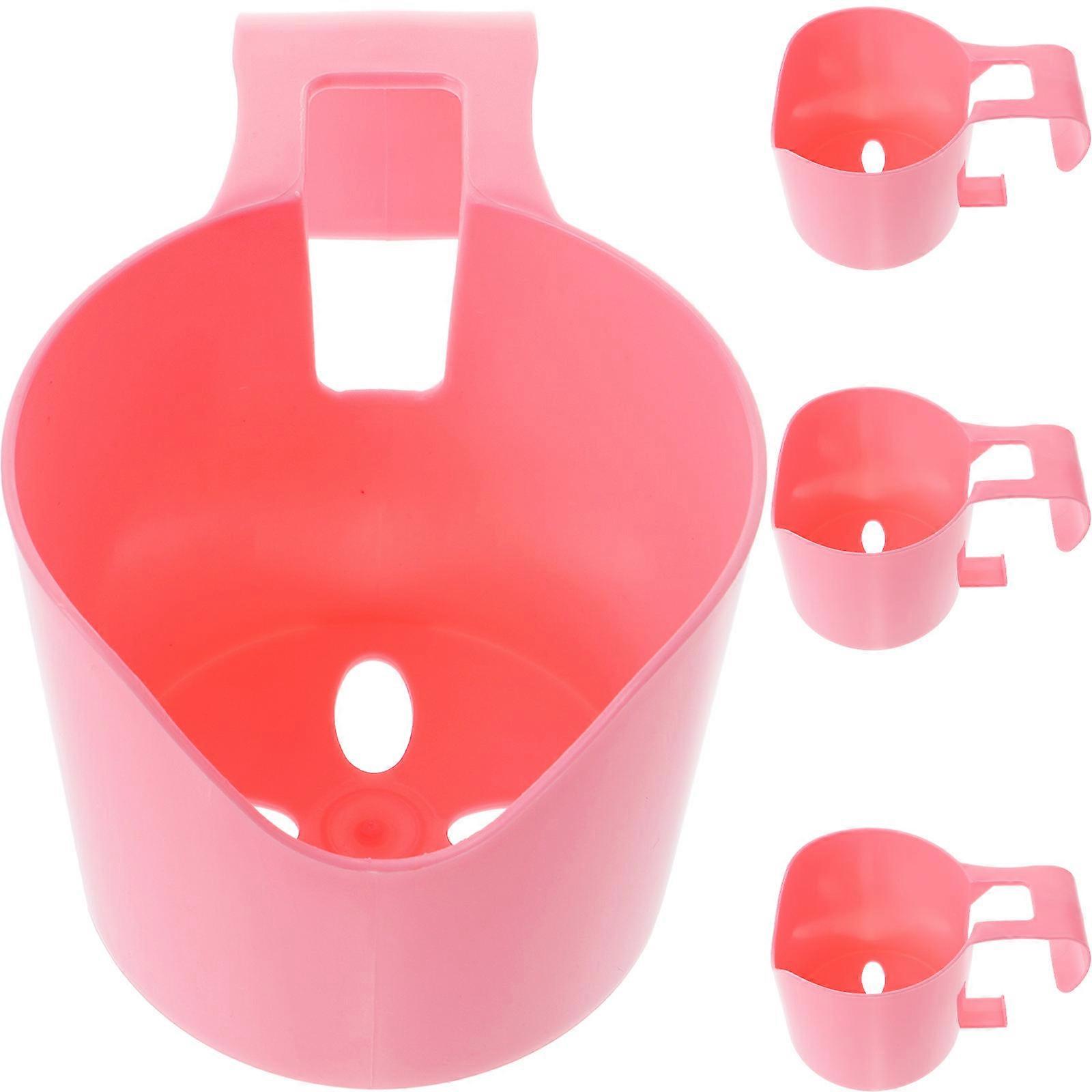 Plastic Pool Side Cup Holder for Storing 12Pcs Outdoor Drinks