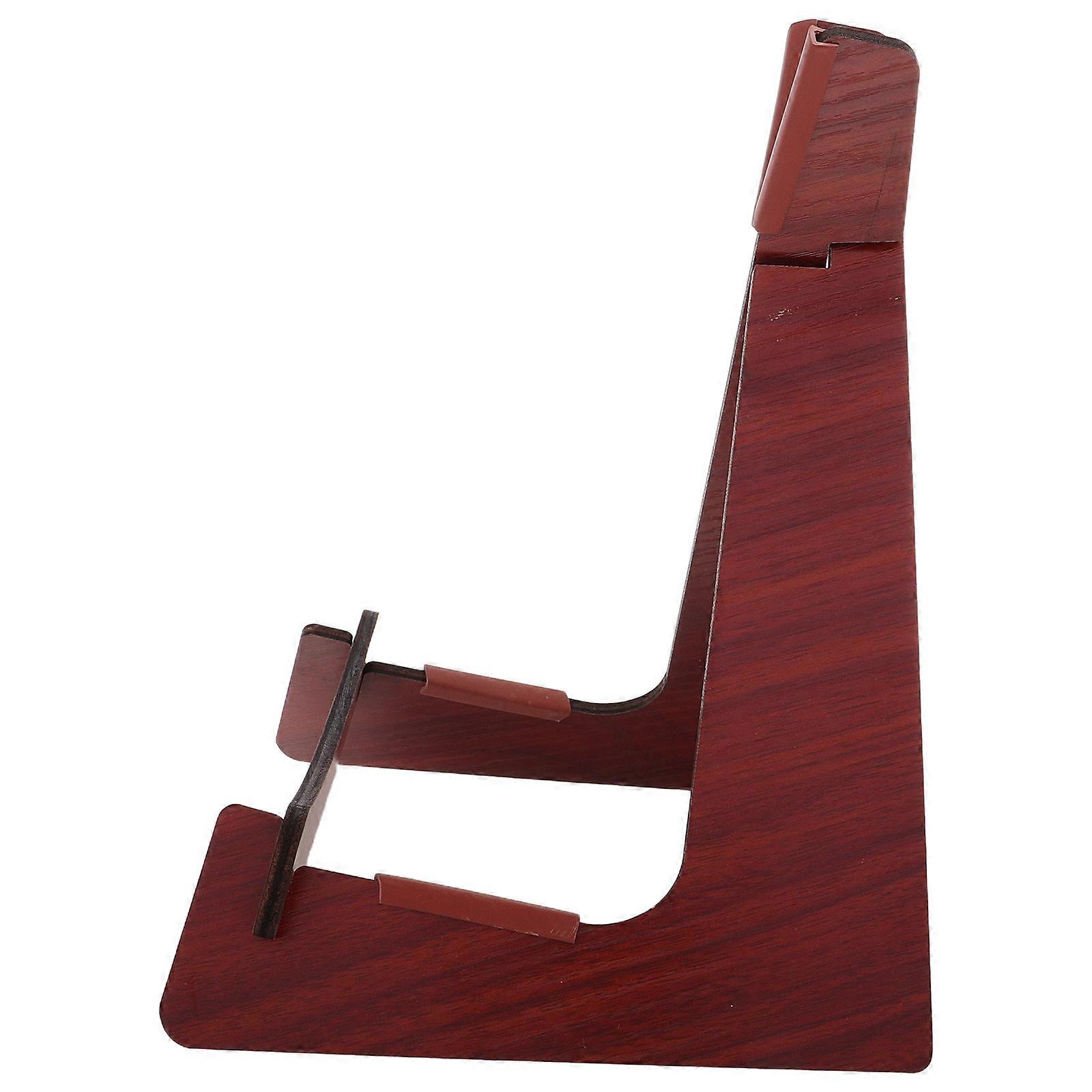 Ukulele Small Violin Stand Wooden Holder for Stable Display and Portability