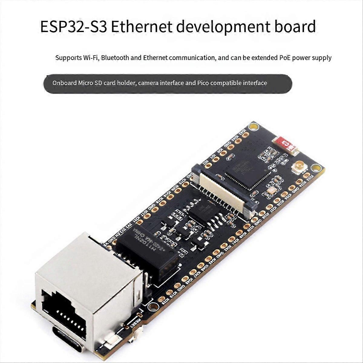 ESP32-S3 ETH Camera Development Board for Size,A
