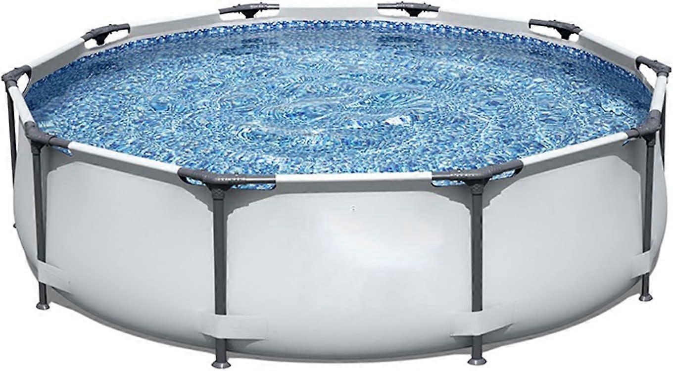 Paddling Pools Swimming Pool with Filter Pump Above Ground Easy Assemble Round Gartenpool for Family