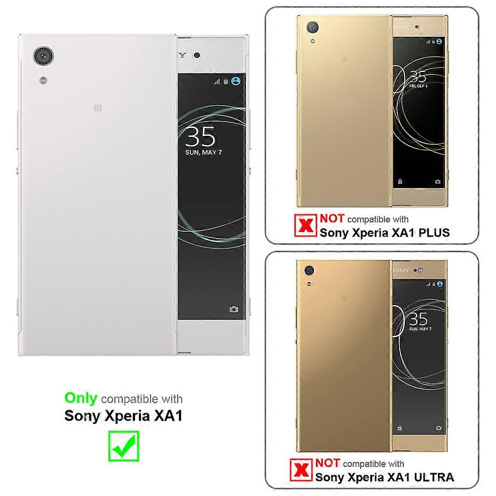 Protective case Sony Xperia XA1 case - glossy surface and stand function