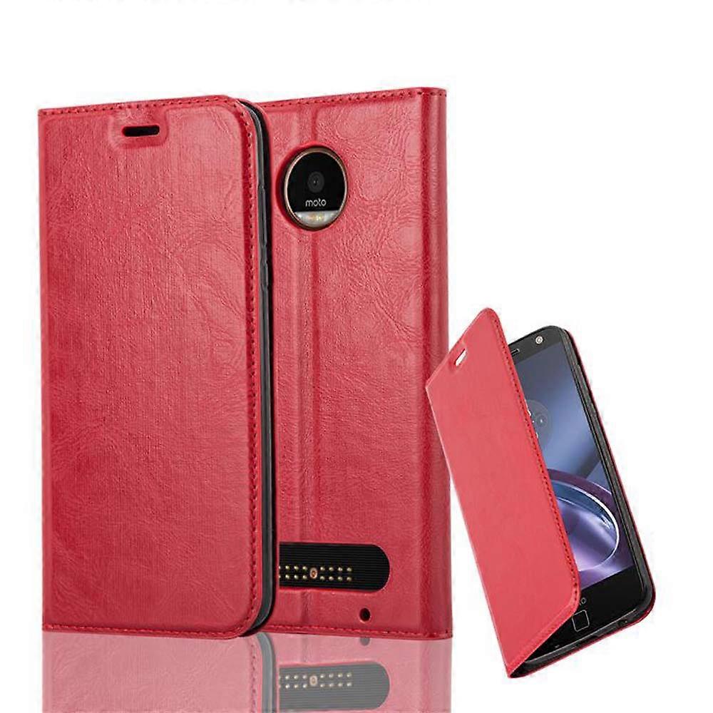 Motorola MOTO Z2 Case - Protective Case with Stand Function and Card Slot