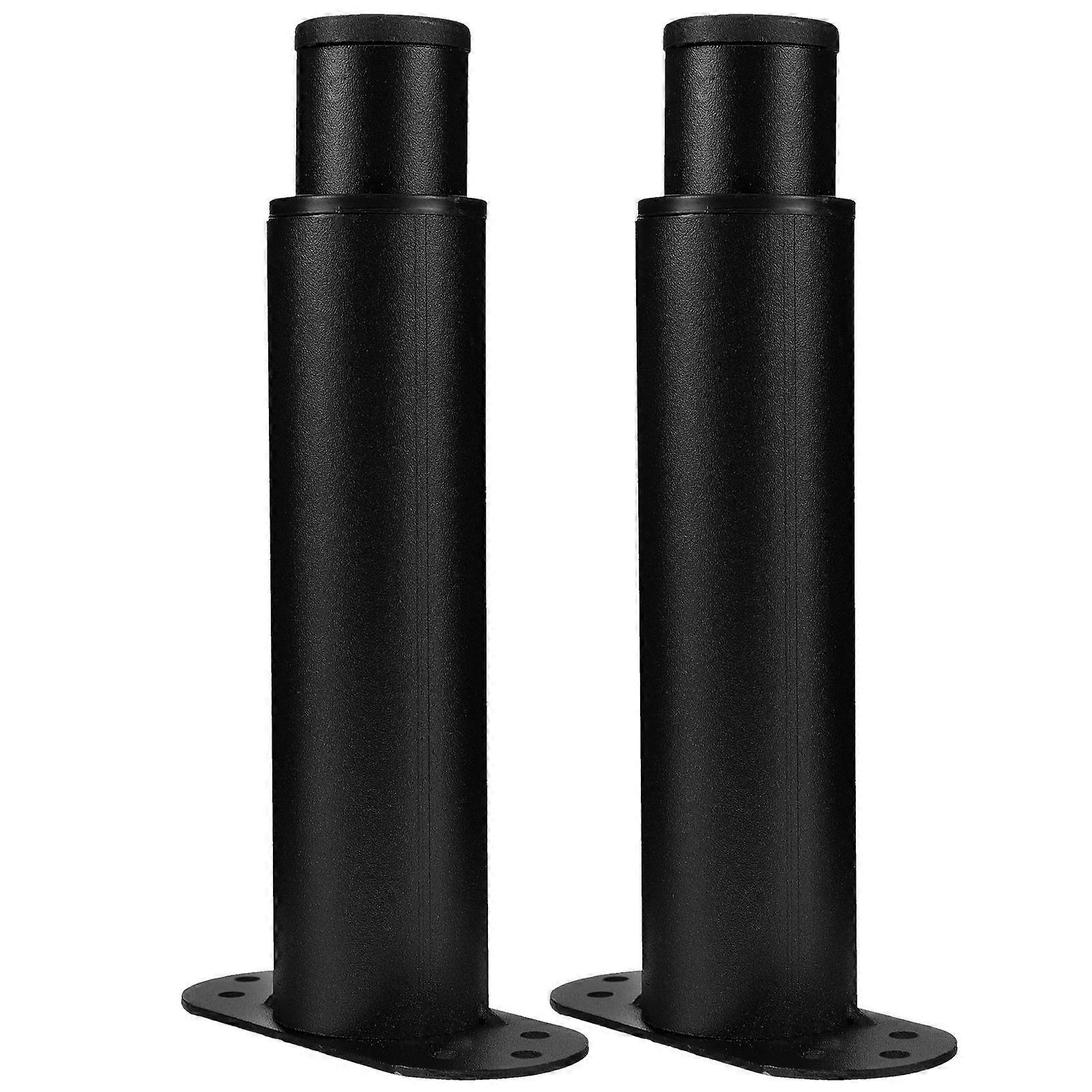 Bed Frame Support Leg Bed Support Legs Adjustable Height 2Pcs Cold Rolled Steel