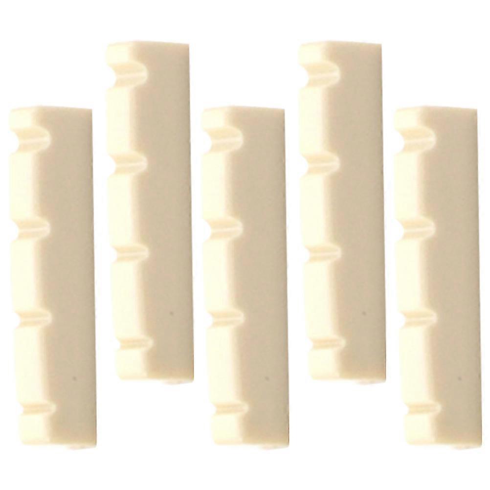 Mandolin Nut 5Pcs String Nut for Mandolin Instrument Replacement Parts