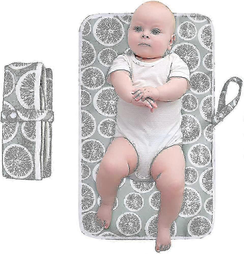 Portable Changing Mat For On The Go. Washable Diaper Bag For On The Go PortableGOOD
