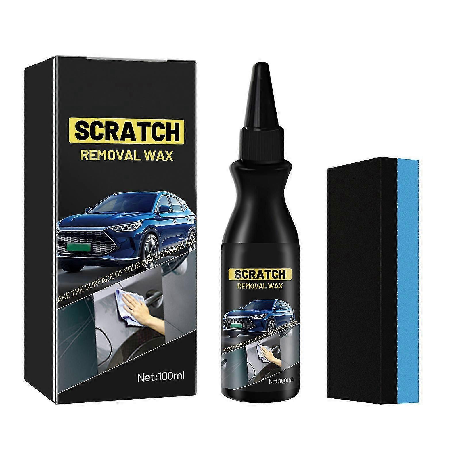 Car Scratch Repair Paste - Easy-to-Use Paint Surface Brightening Cream for Minor Scratches, Sunspots & Surface Imperfections - Restores Vehicle Shine