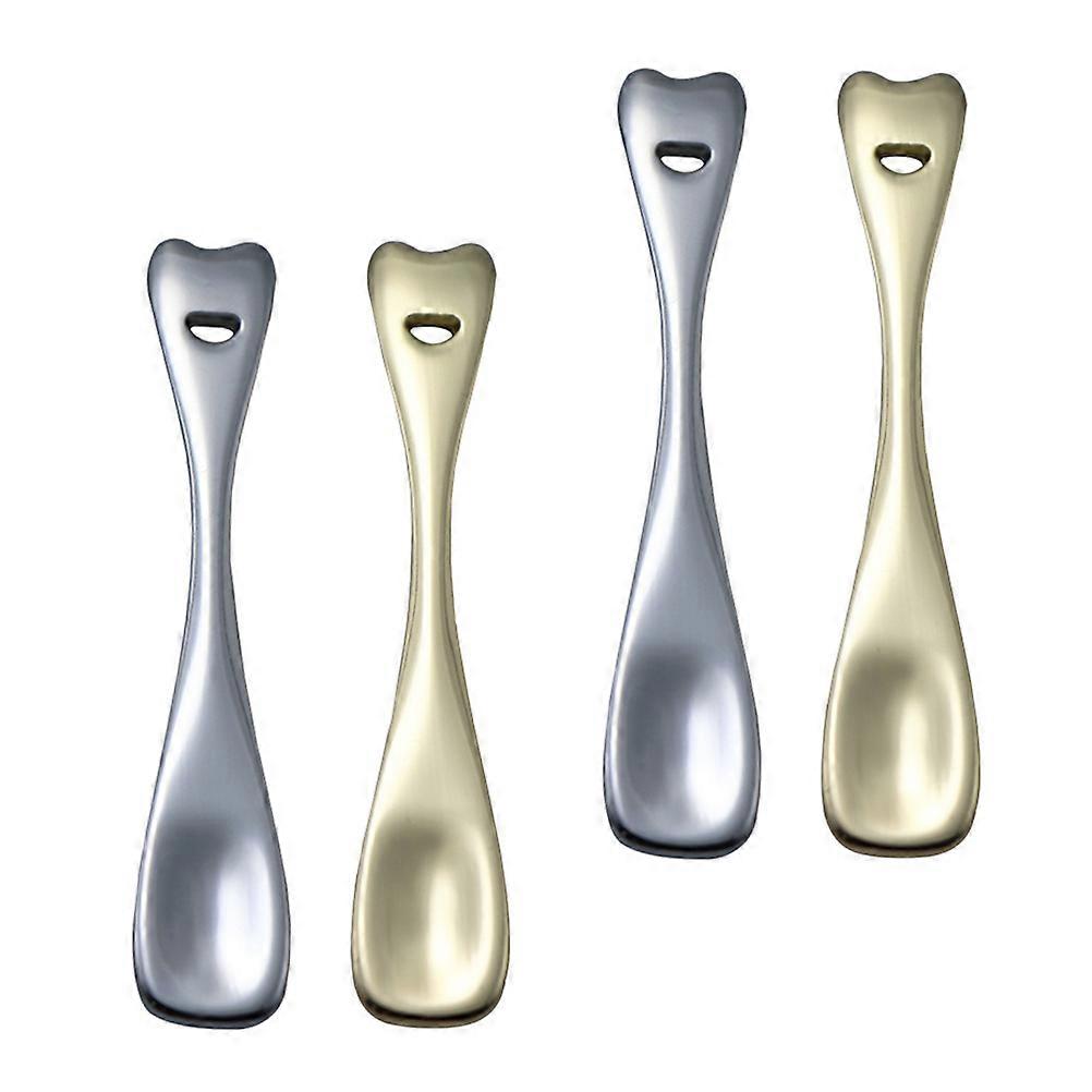 Facial Cream Applicator Metal Spoons for Packaging 28Pcs Assorted Color