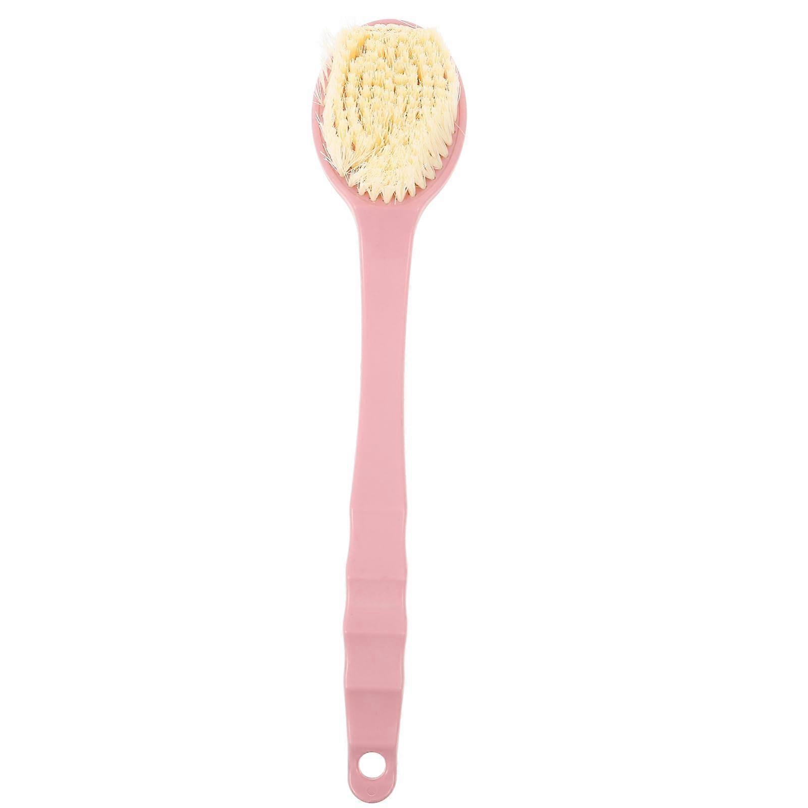 Bath Brush with Long Handle Back Scrubber Soft Bristles for Exfoliating and Smooth Skin