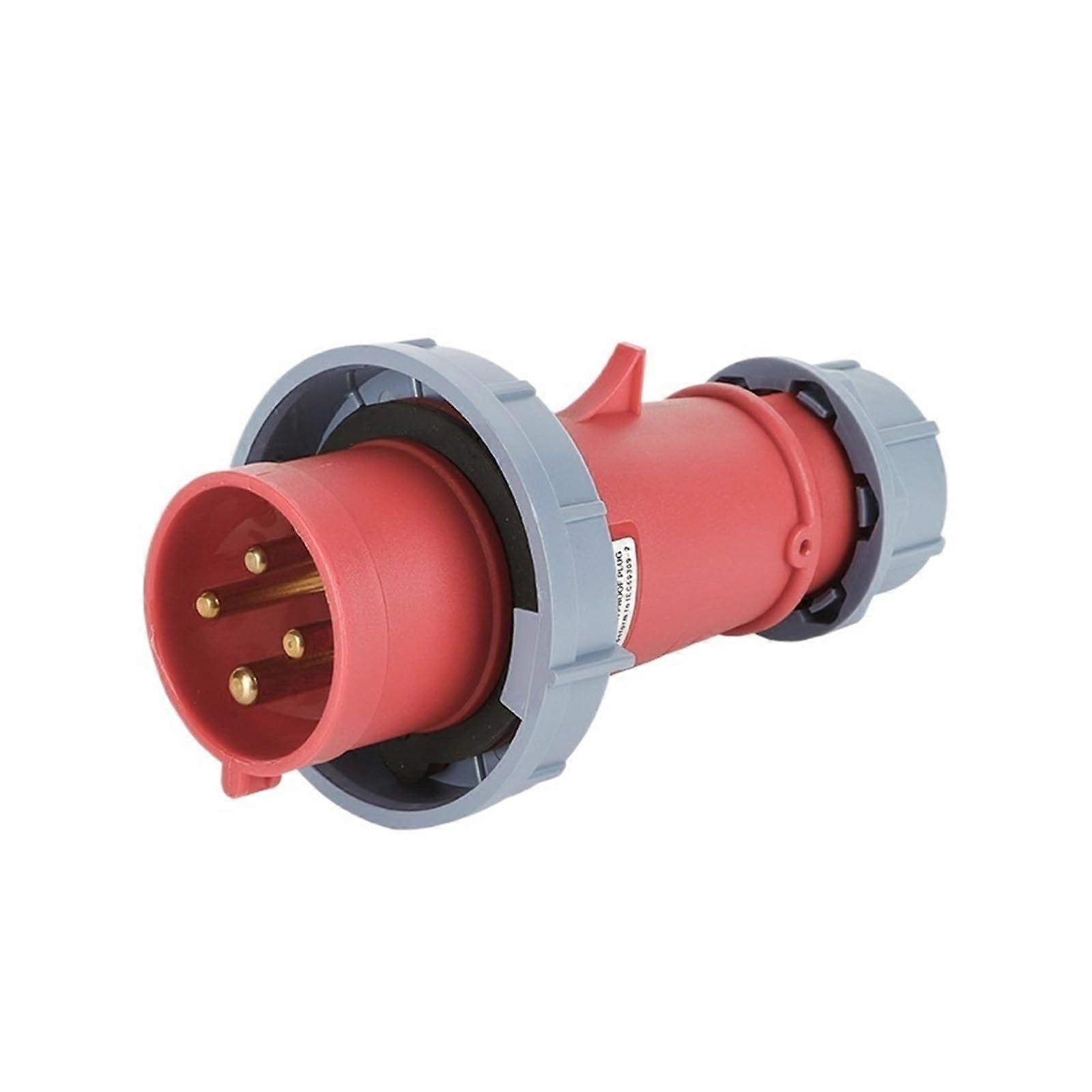 Waterproof Industrial Plug IP67 16A 4 Core Aviation Grade Power Connector