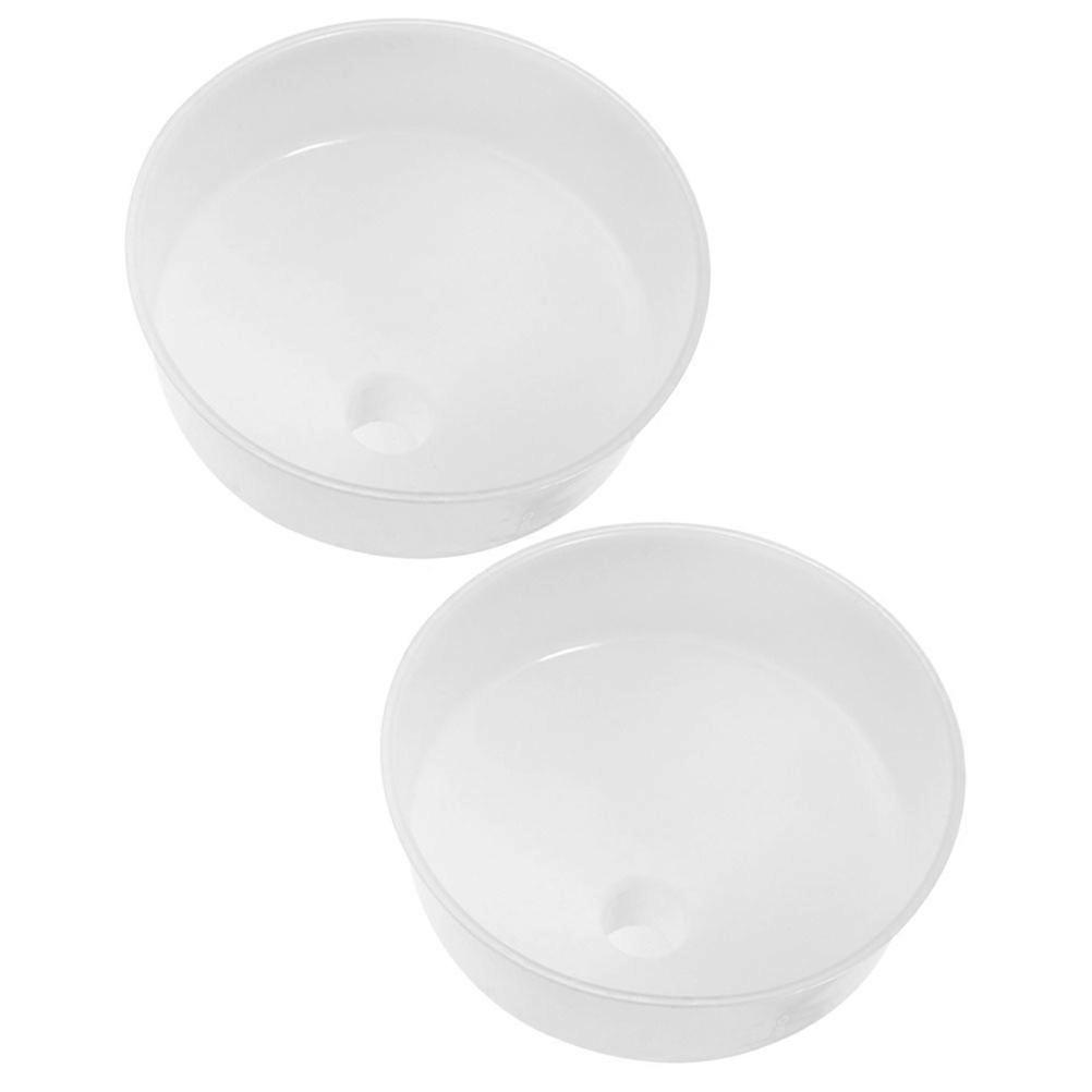 Reusable Large Funnel Kitchen Funnel for Liquid Transfer 2Pcs White
