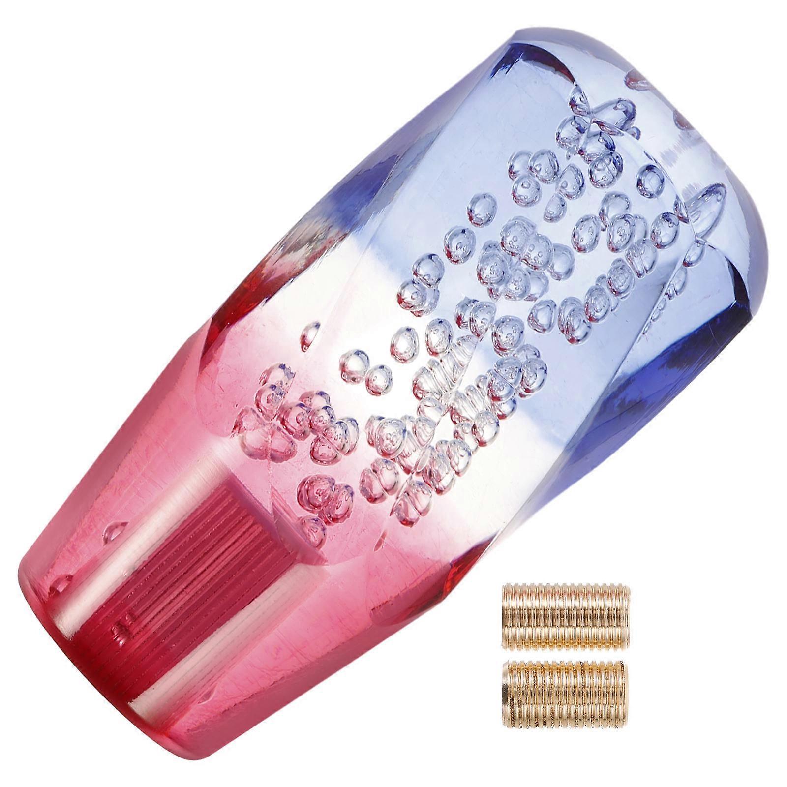 Universal Gear Shift Knob for Car Use Featuring Acrylic Material 4Pcs Set