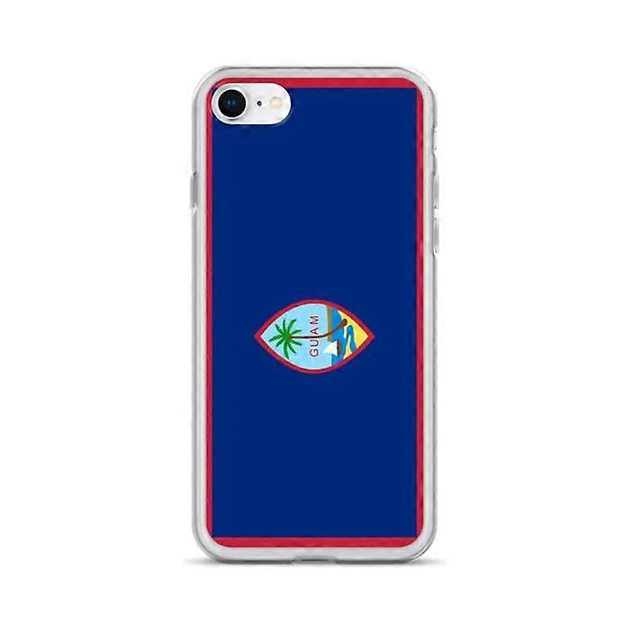 Phone Case – Guam Flag – Compatible with iPhone 6S – Soft Case – Durable and Shockproof - Silicone - Pixelforma