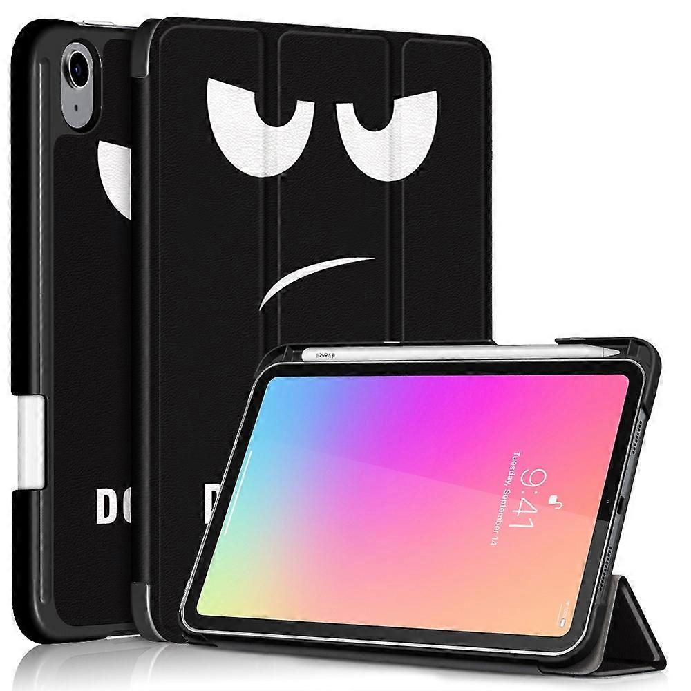 Pattern Printing Tri-Fold Stand Auto Wake/Sleep Leather Case for iPad mini (2024)/mini (2021)