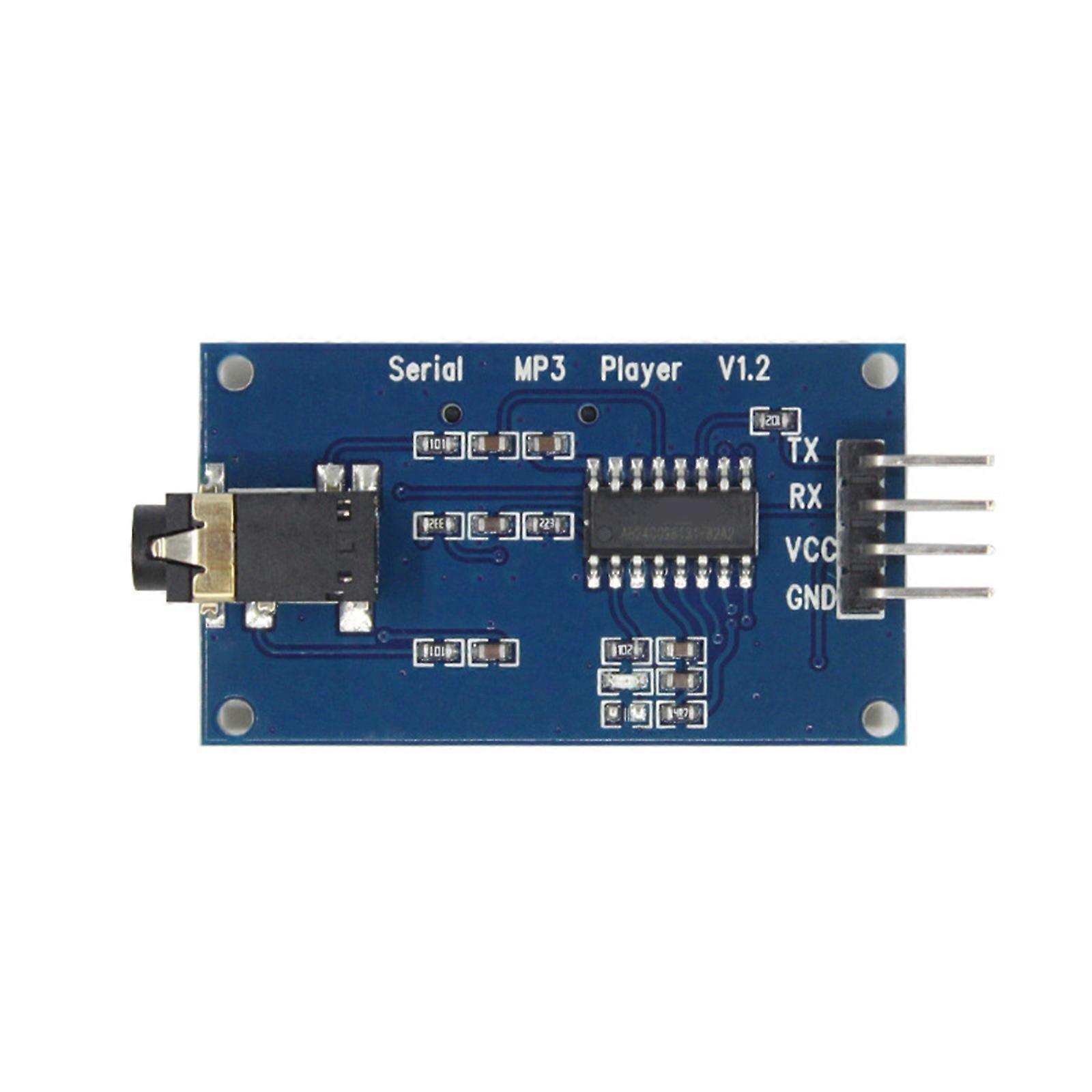 YX5300 UART Control Module MP3 Music Player Module Decoding Module Communicration Amplifier Board 9600bps Multicolor