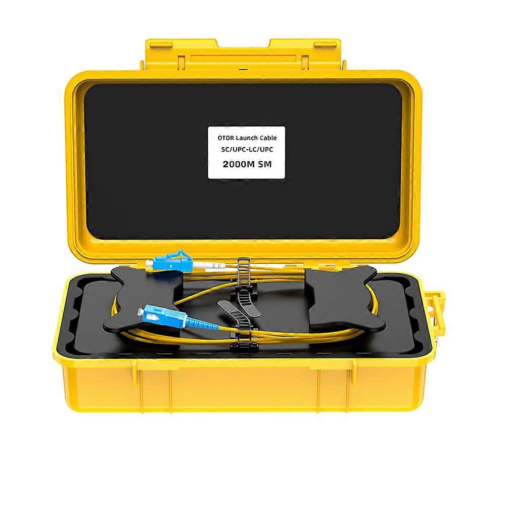 Faserringe Glasfaser OTDR Launch Cable Box 2km SC/UPC-LC/UPC