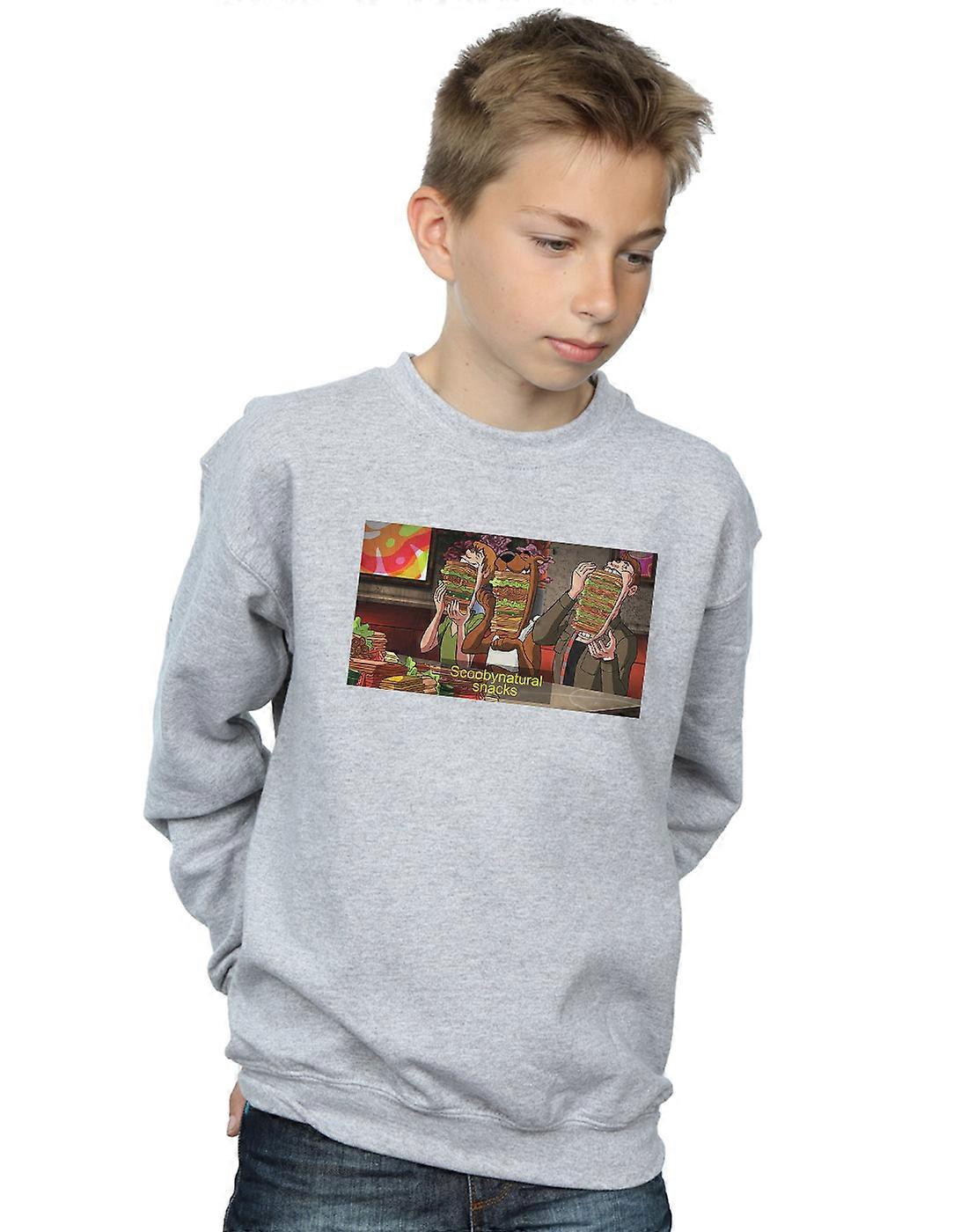 Scoobynatural rapazes lanches sobrenatural moletom