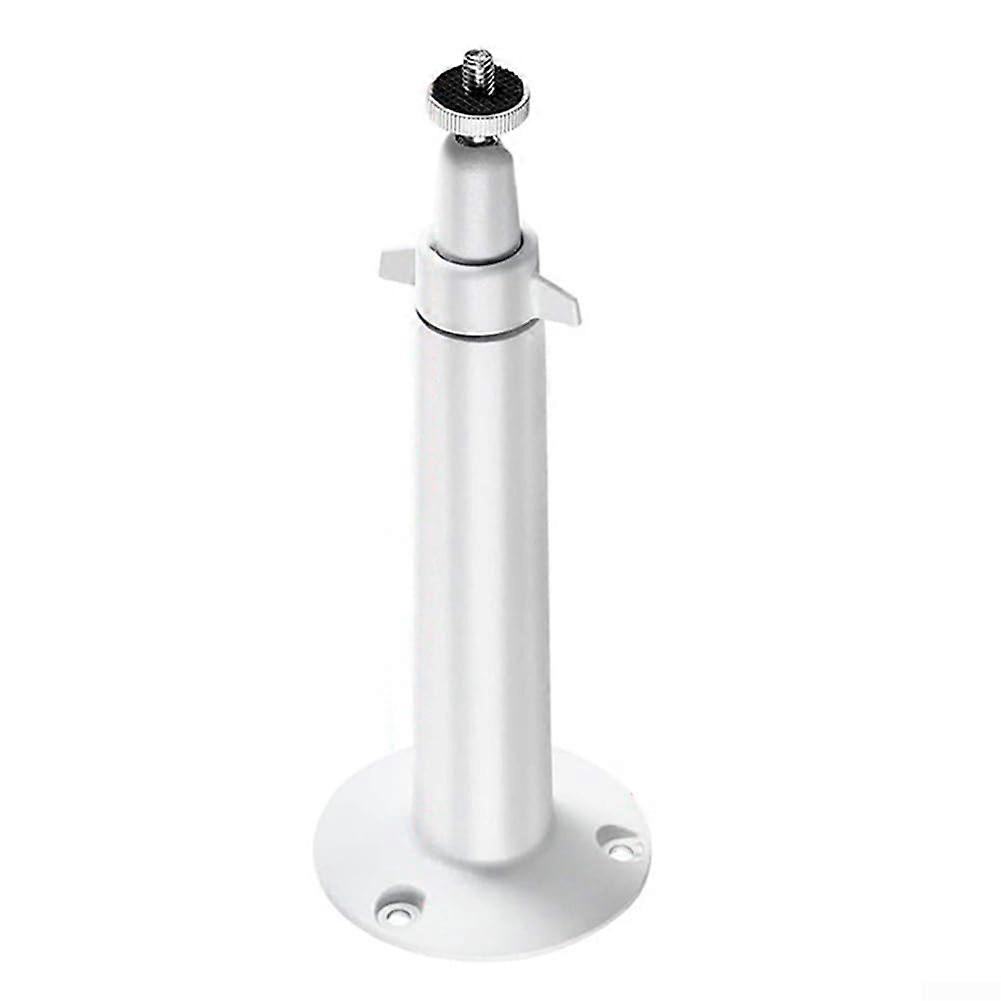 Adjustable Aluminum Solar Panel Wall Mount Bracket with Weatherproof Design for Outdoor Use White