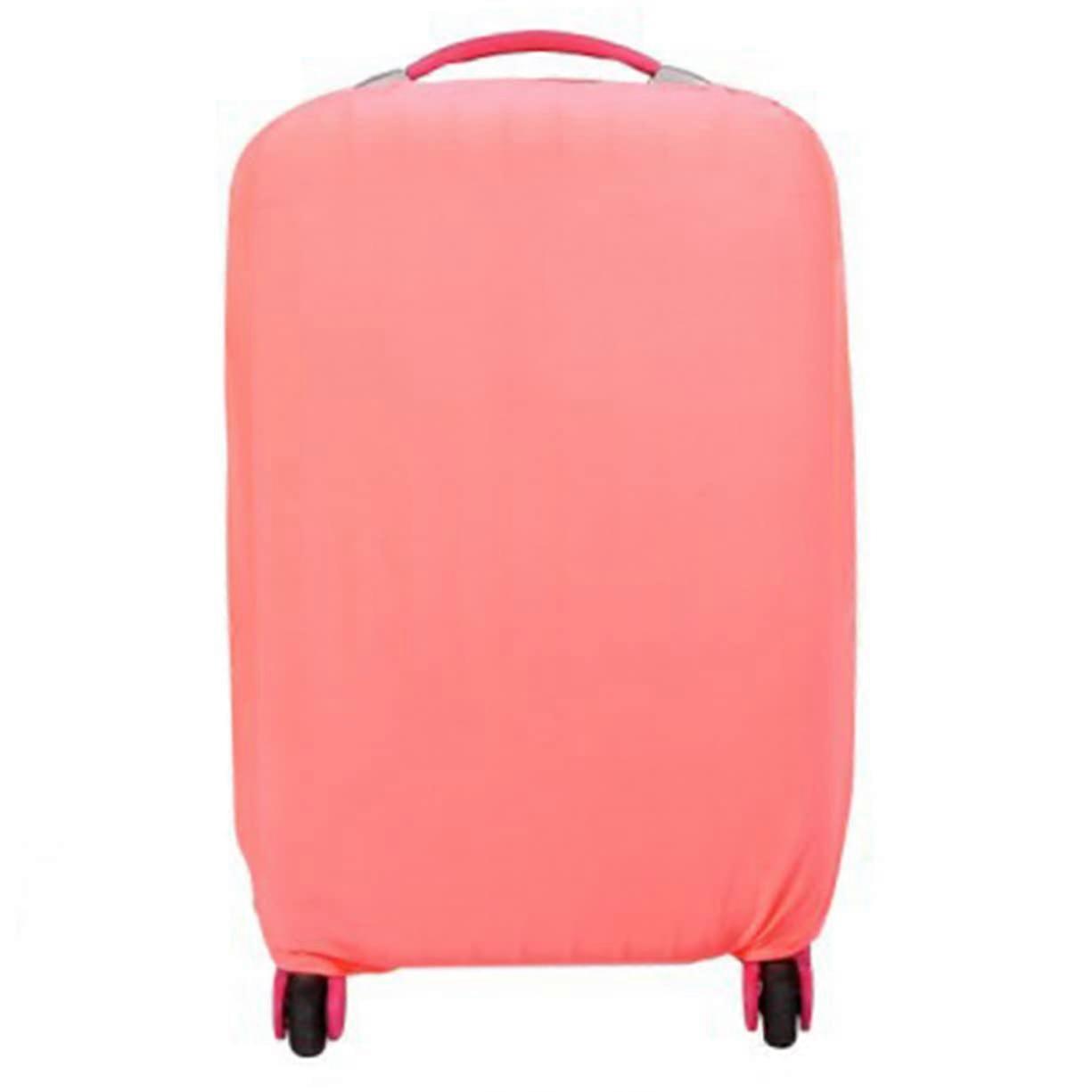 Elastic Luggage Cover  Stretch Suitcase Protector 2630 Inch Dustproof Scratch Resistant Pink