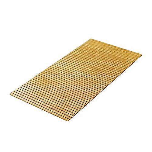 Solid Wood Folding Bed Board with Rollable Slats, SpaceSaving Hard Base for Guest Room 80x190cm