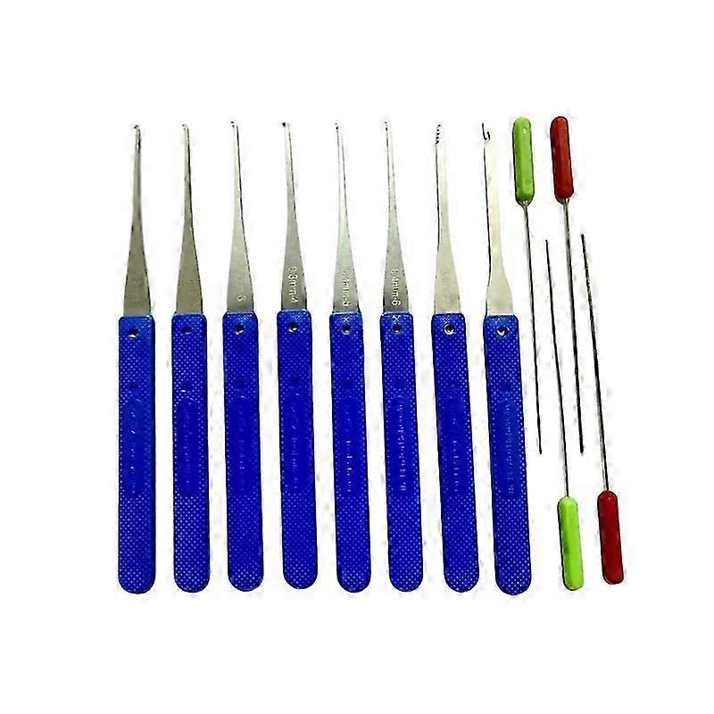 12-Piece Broken Tap Extractor Set with Storage Case, Includes Needles and Hooks