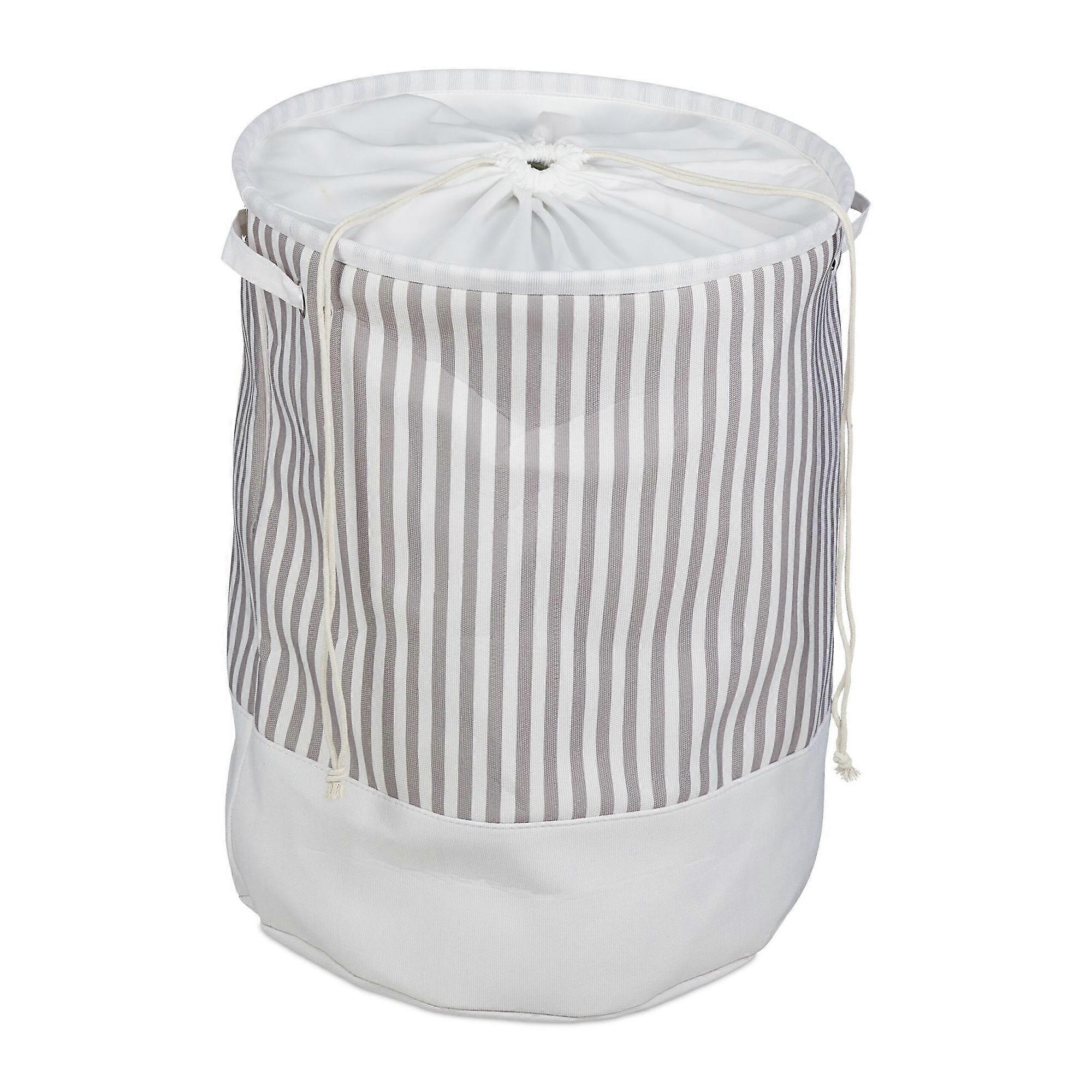 Tvättkorgstyg med ränder