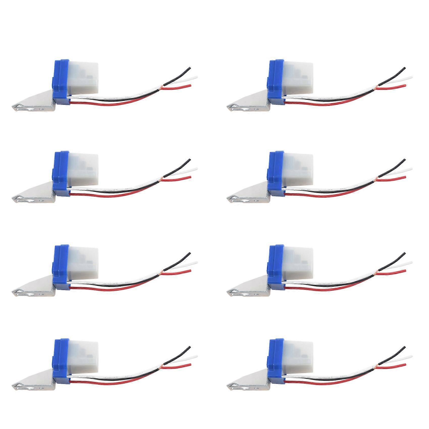 8X AC DC 12V 10A Automatic Lamp Twilight Switch Light Sensor Twilight Switch