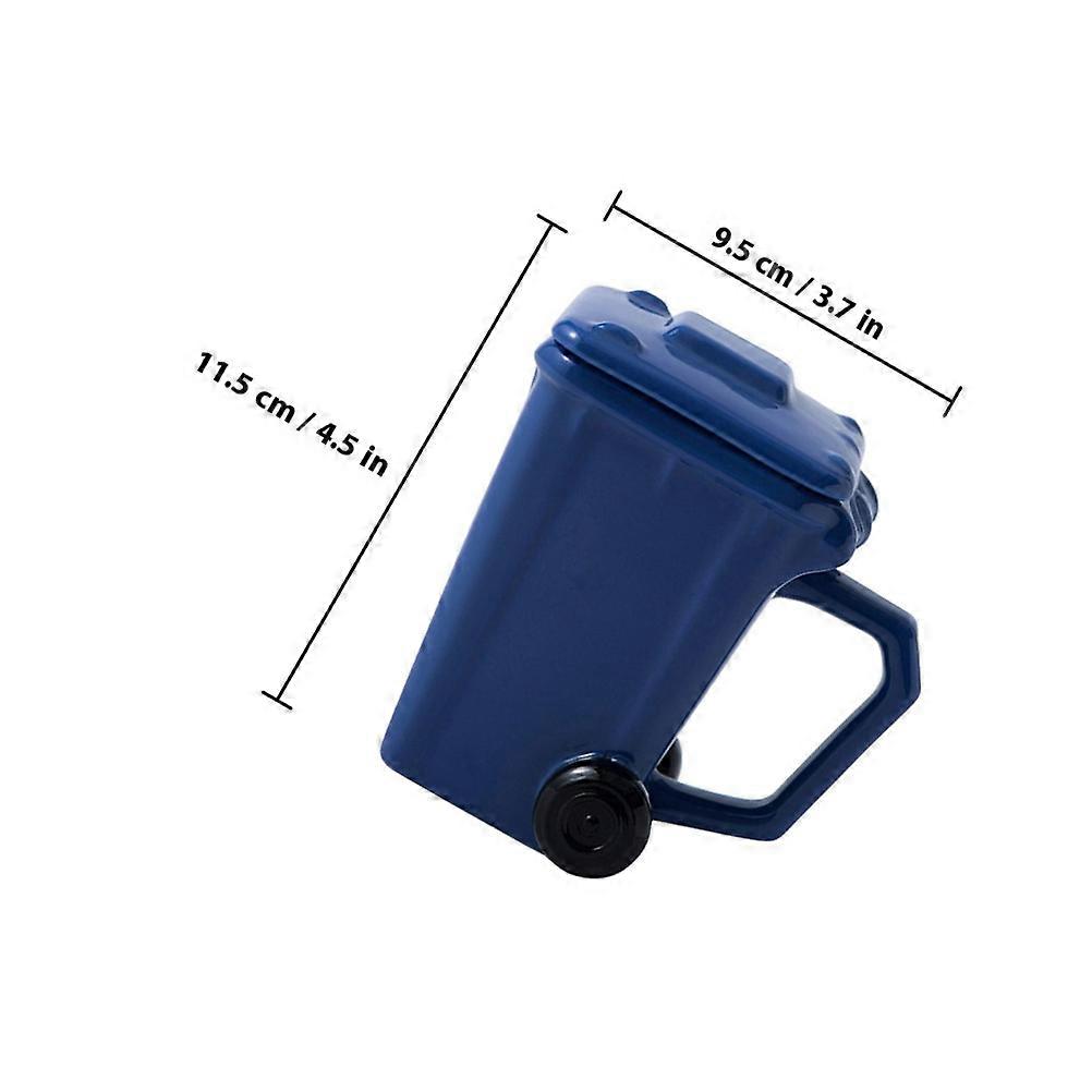 Blue Ceramic Coffee Mug Multi-Function Water Cup for Home