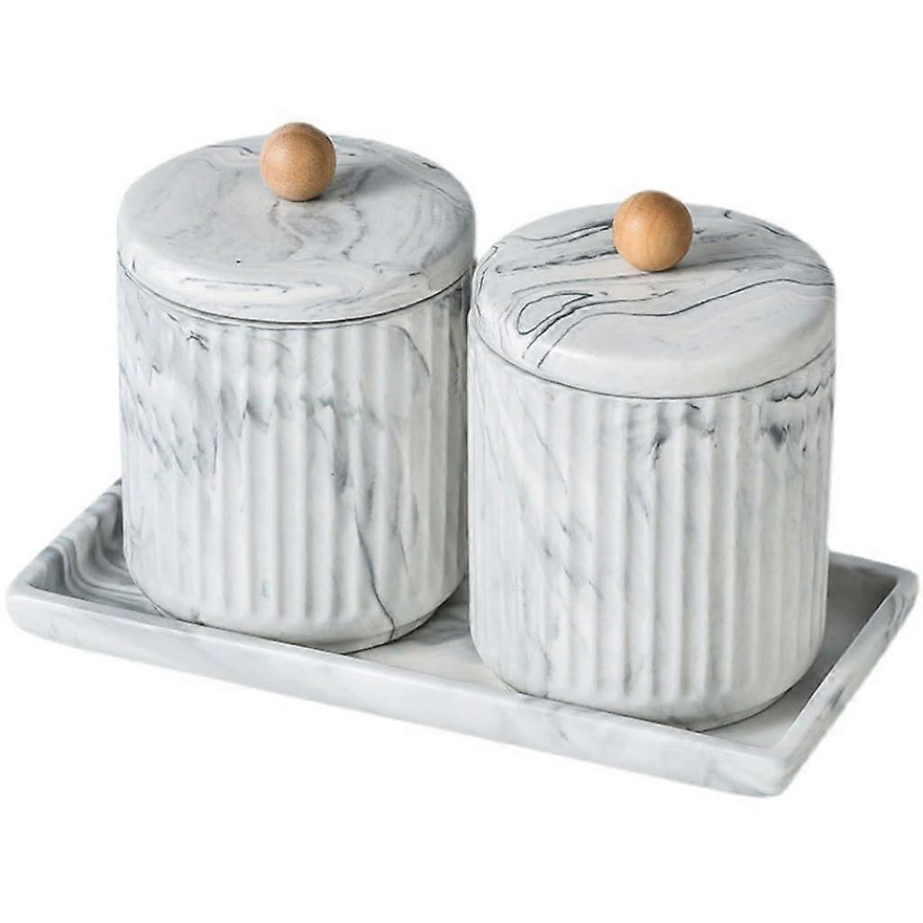 Toothbrush Holder Set for Couples with RustResistant Pump Heads, Modern Multicolored Bathroom Cup Set