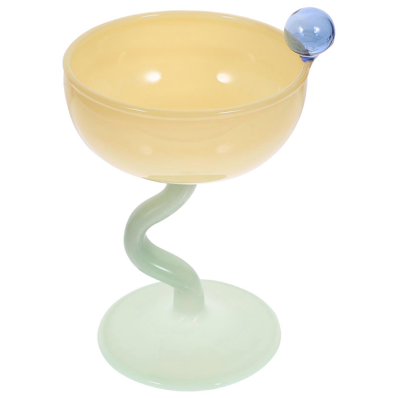 Creative Goblet Elegant Wine Glass For Parties Serve Beverages 1Set