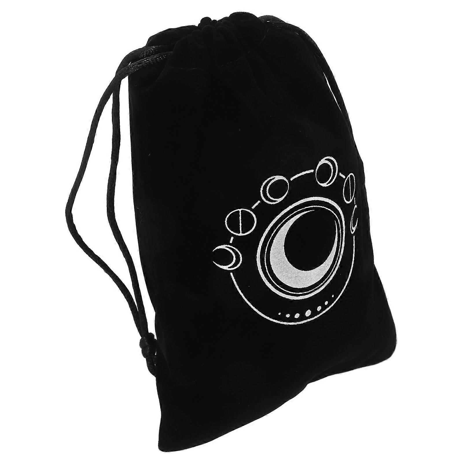 Tarot Drawstring Bag for Storage 5Pcs Cloth Pouches Closure
