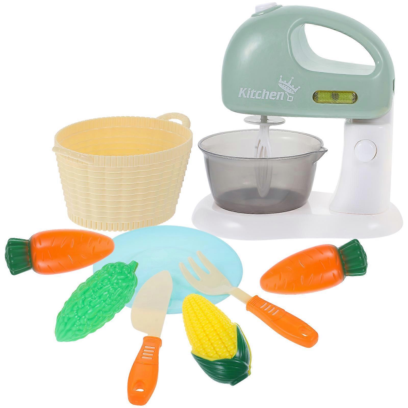 Educational Eggbeater Toy for Kids 1Set Simulation Plastic Mini Mixer