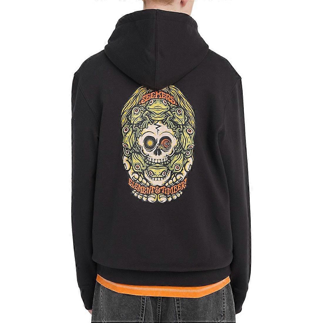 Element x Timber Orbit Pullover Hoodie - Off Black