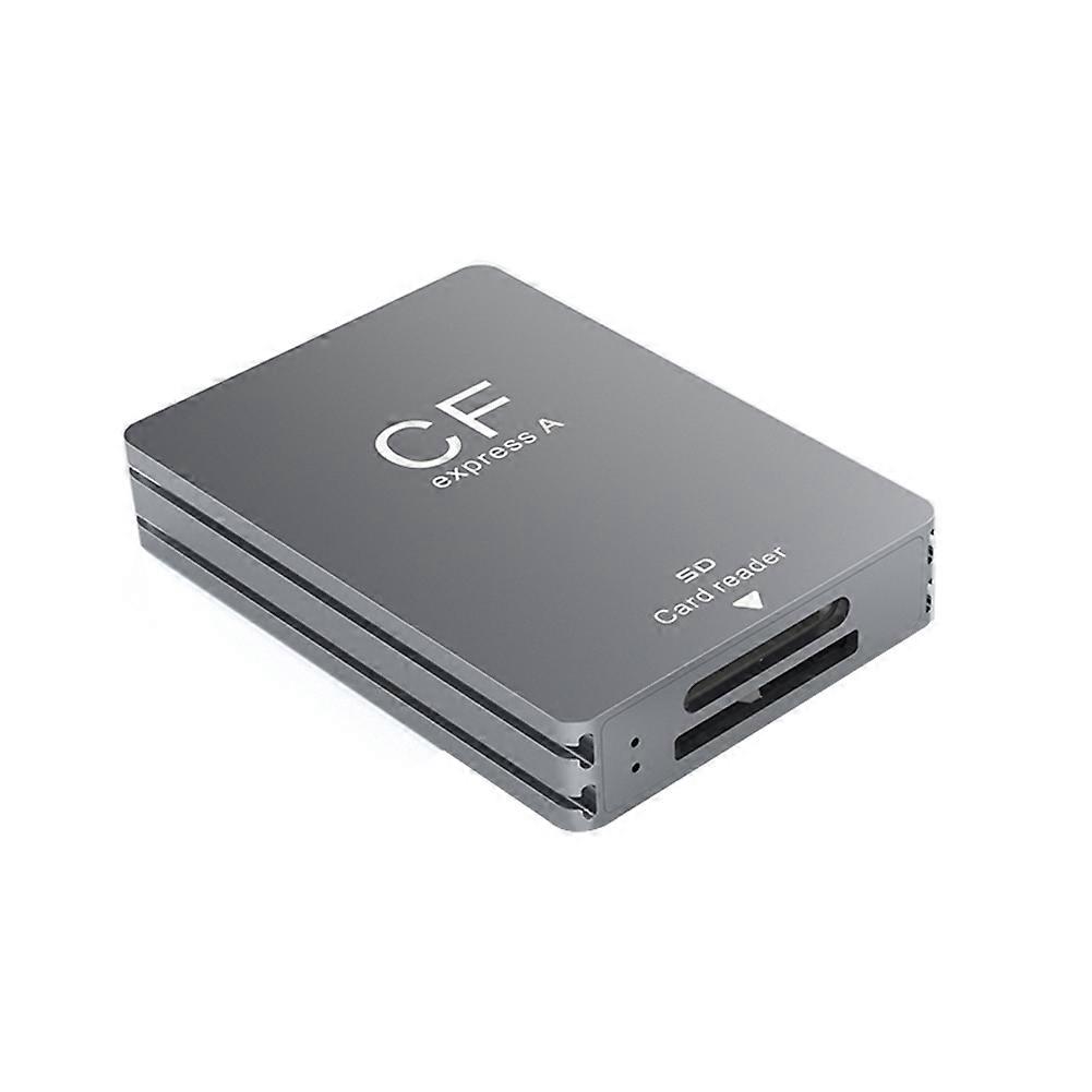 2 in 1 CFexpress Type A SD Card Reader Portable CFExpress Reader USB3.2 10Gbps Dual Slot SD Memory