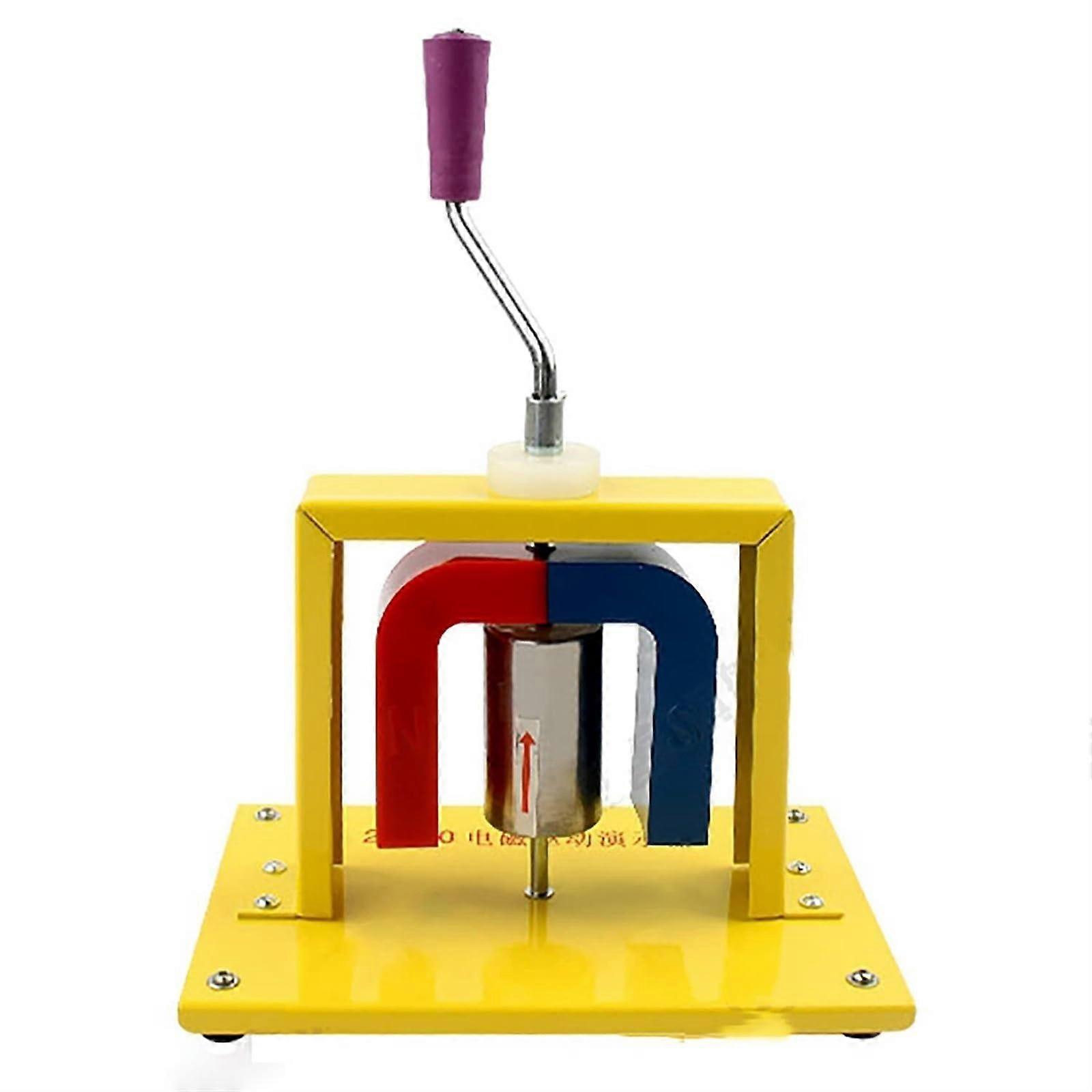 Electromagnetic Induction Demonstrator with Visual Drive for Eddy Current Physics Classroom Experiment