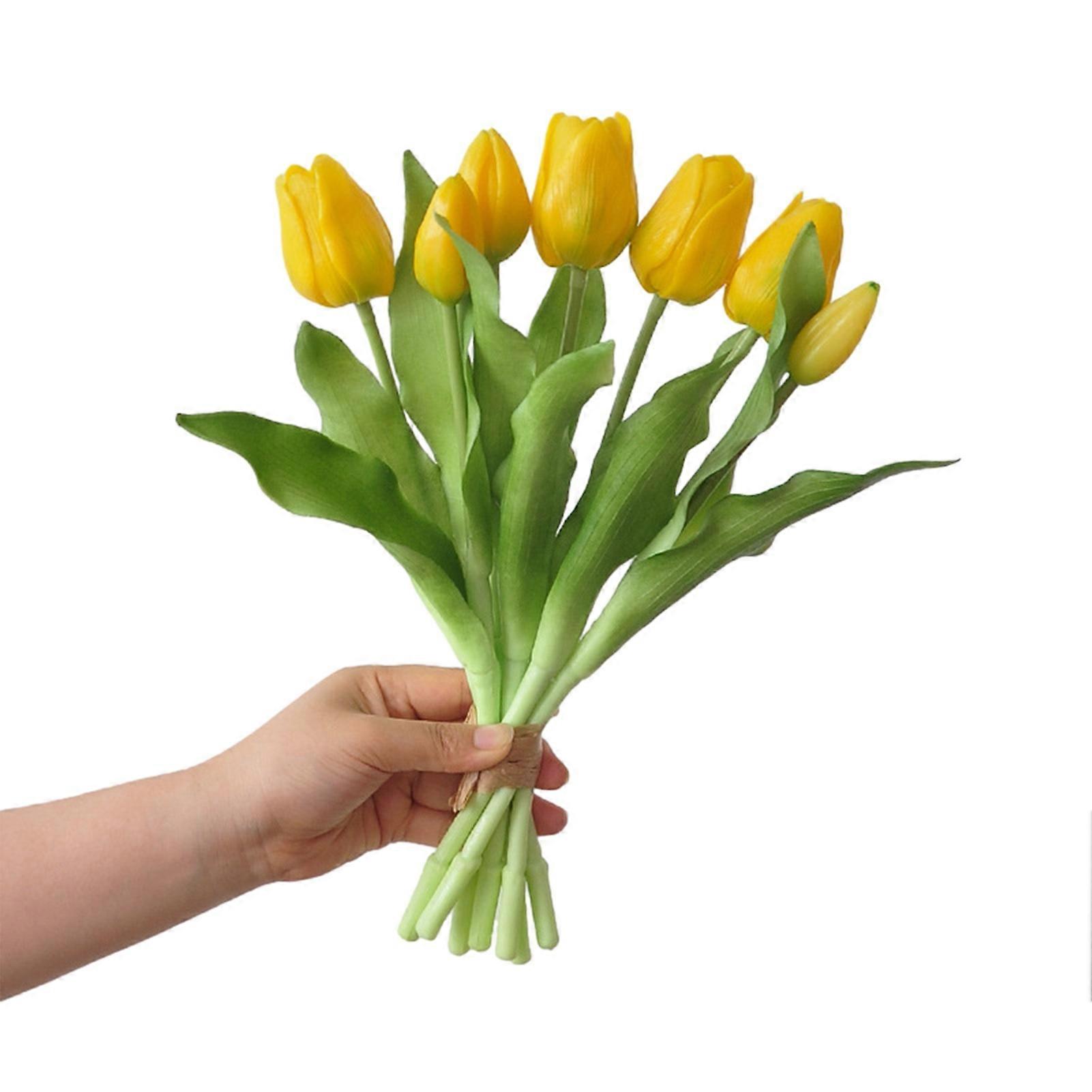 12 Inch Real Touch Tulip Flower for Spring Easter Home Decor