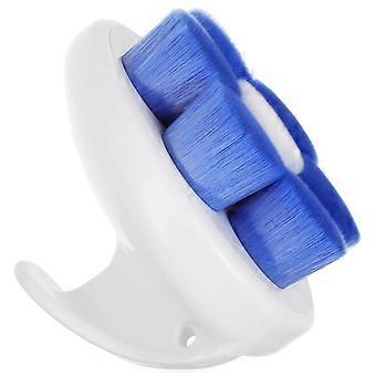 Detachable Bath Brush Blue for Shower Soft Exfoliating Body Scrubber